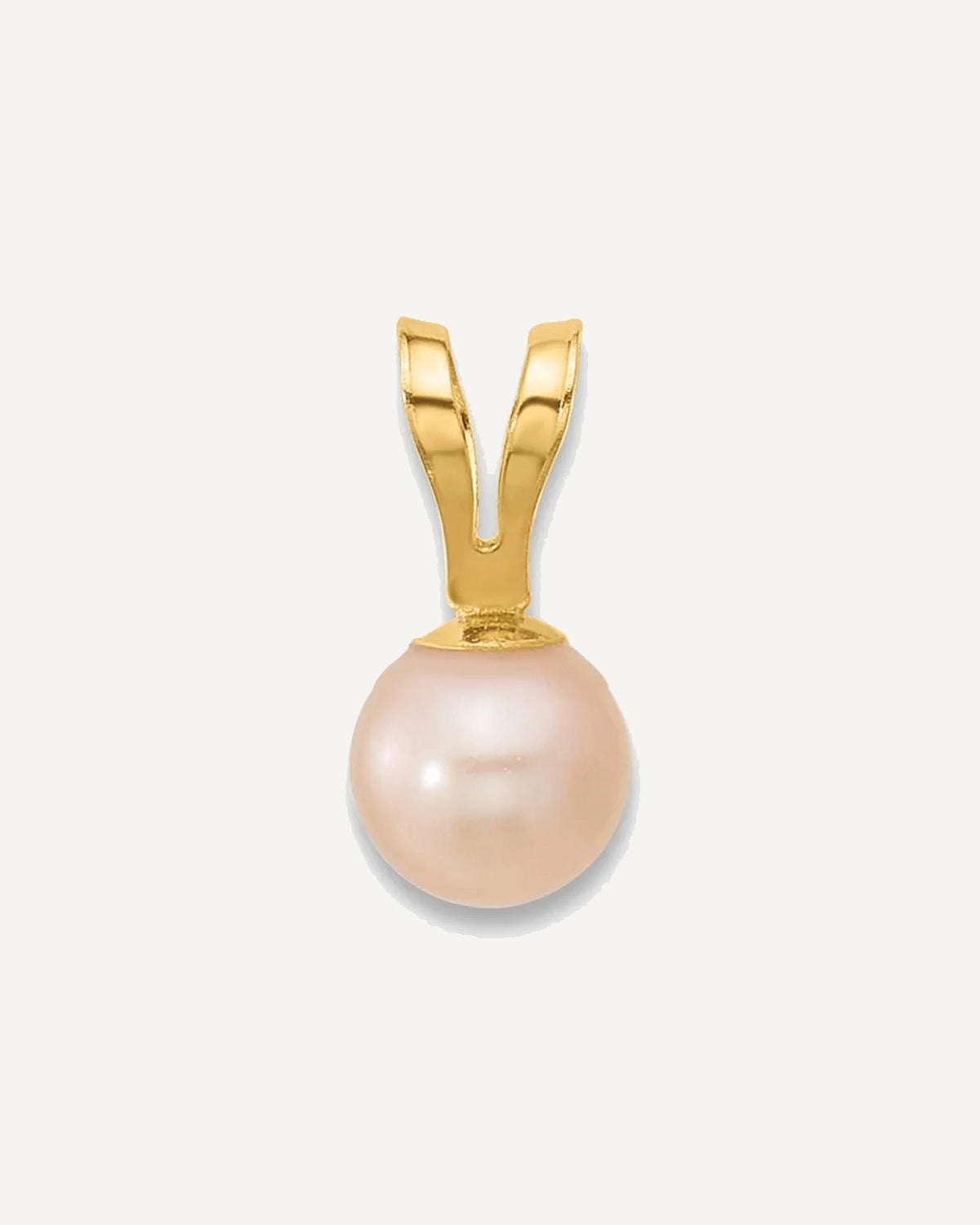 Gold Childrens Pearl Pendants – View 6