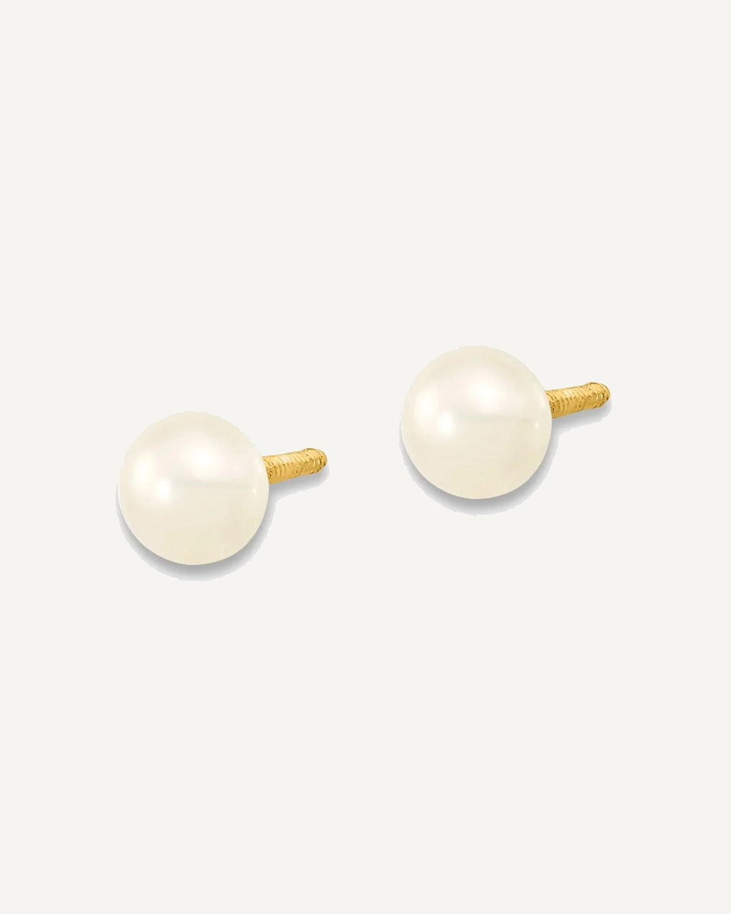 Gold Childrens Pearl Sets — 4 & 12 in, 3 to 5 mm (range) – View 4