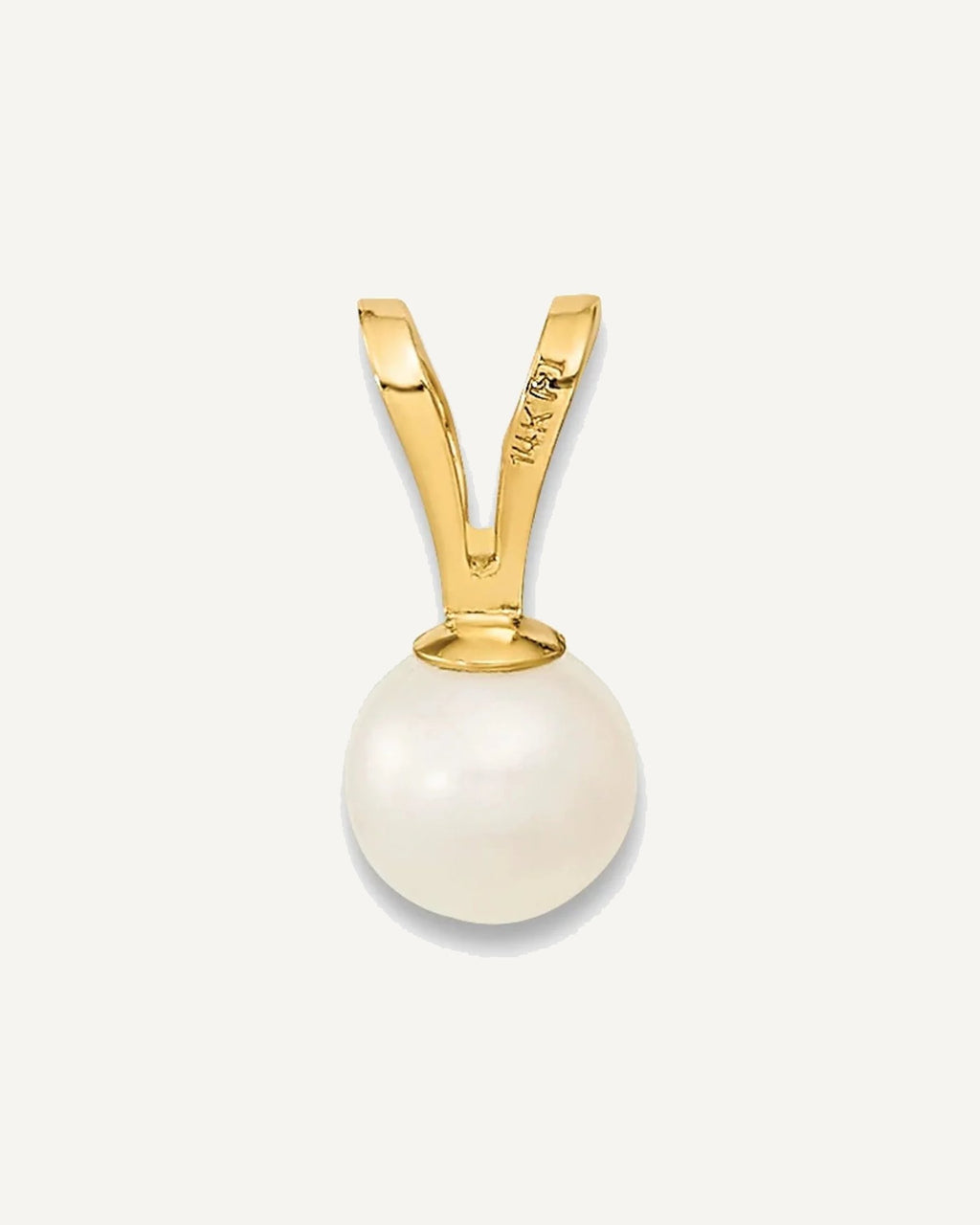 14k 4-5mm White Freshwater Cultured Pearl Pendant/5 inch Bracelet/Post Earrings 3-piece Set – View 6