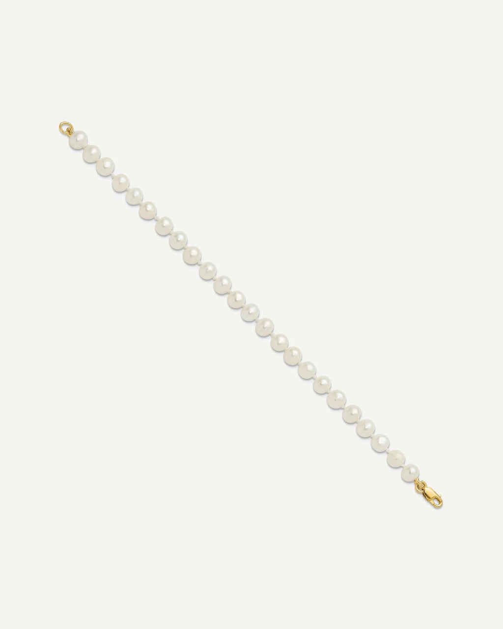 14k 4-5mm White Freshwater Cultured Pearl Pendant/5 inch Bracelet/Post Earrings 3-piece Set – View 7