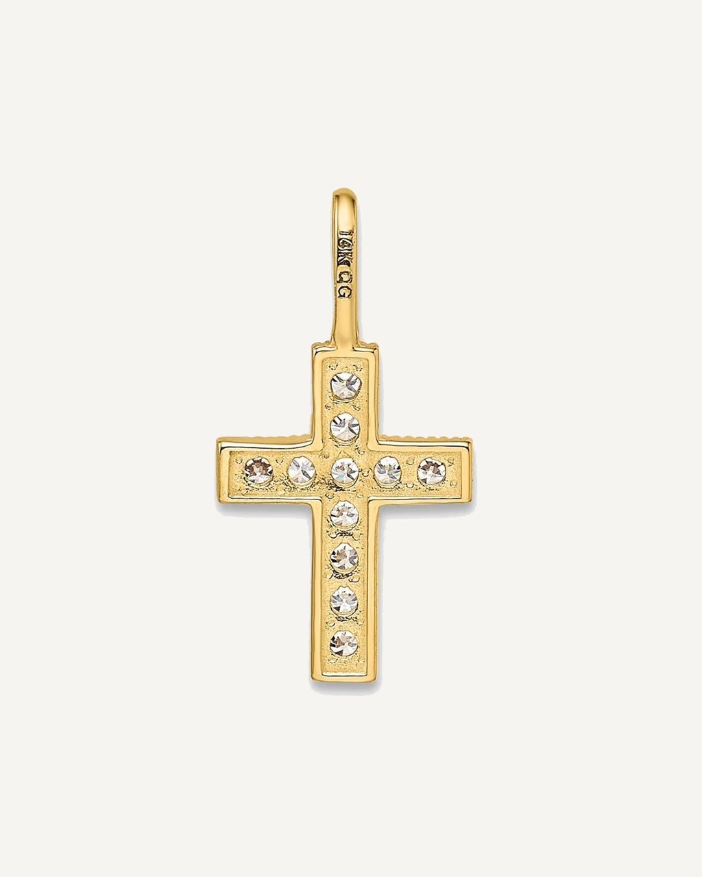 Gold Children's Cross Pendants – View 4