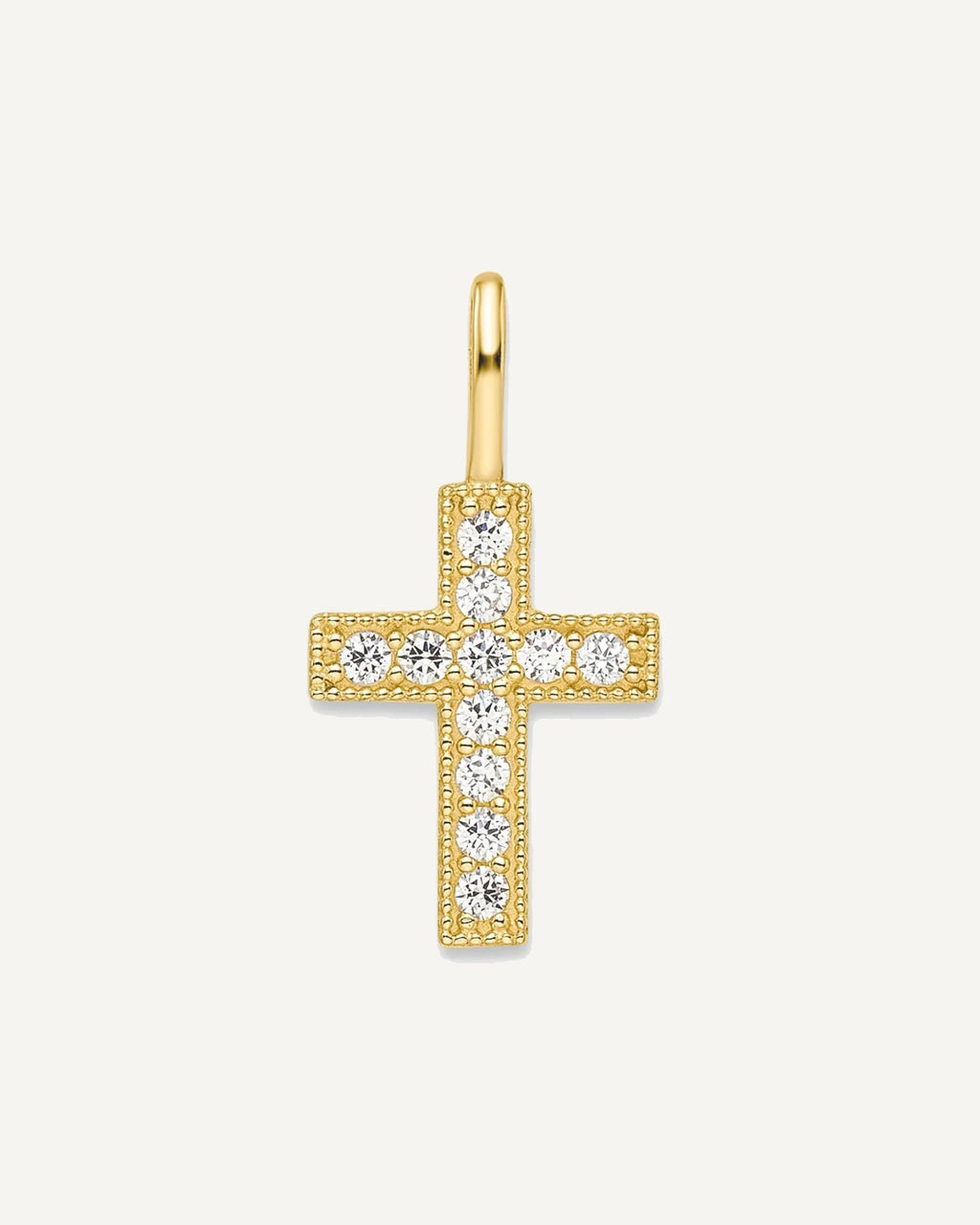 Gold Children's Cross Pendants – View 1