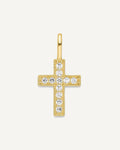Gold Children's Cross Pendants – View 1
