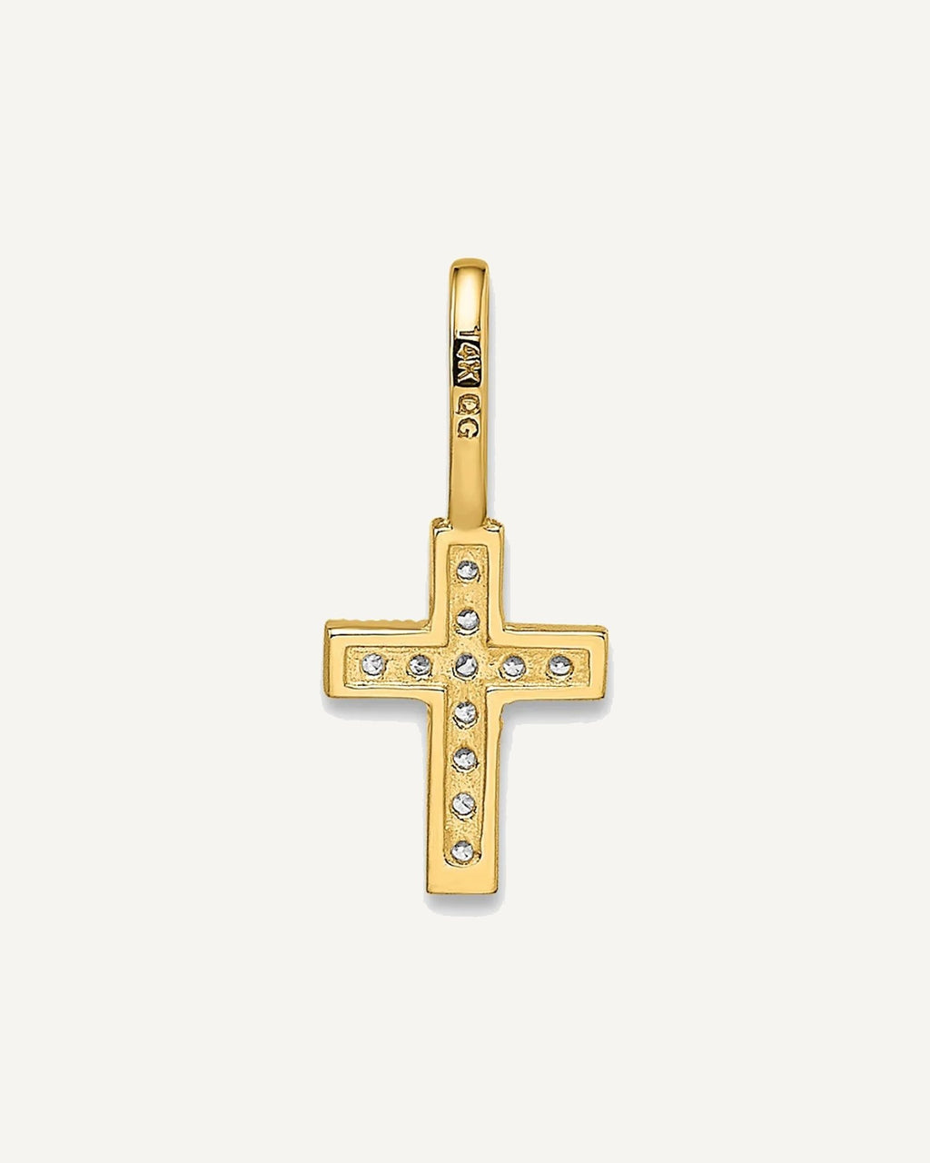 Gold Children's Cross Pendants – View 8