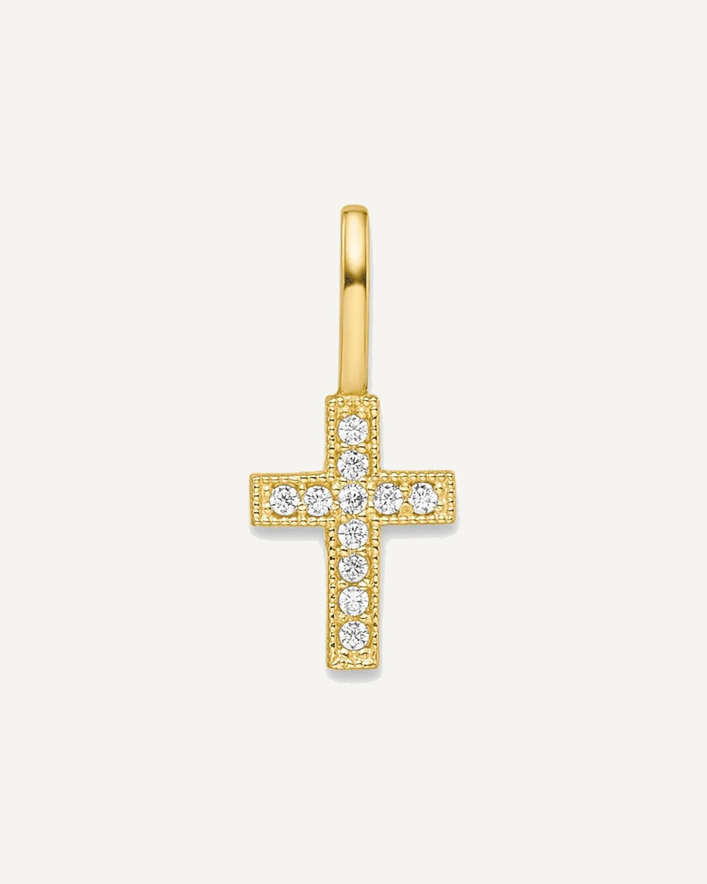 Gold Children's Cross Pendants – View 5