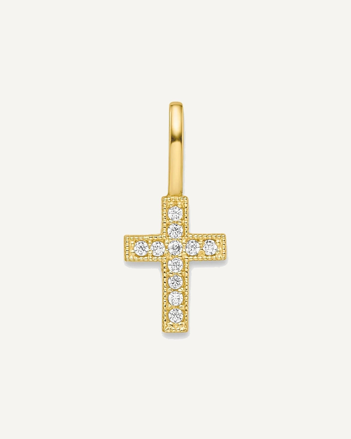 Gold Children's Cross Pendants – View 5