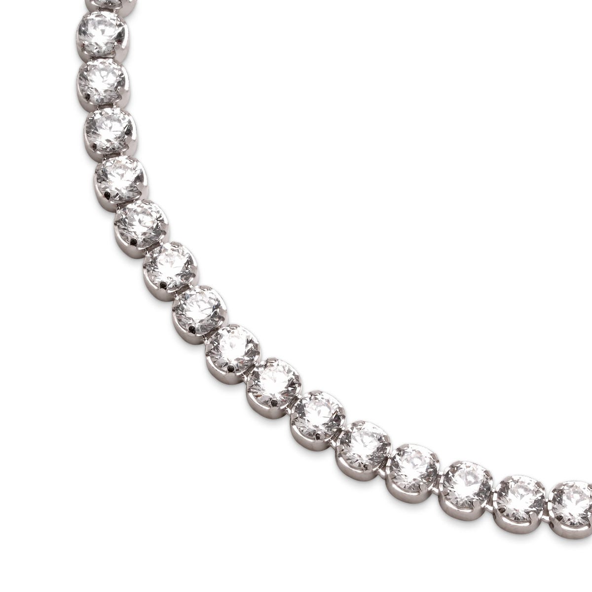 Shimmering CZ Tennis Bracelet