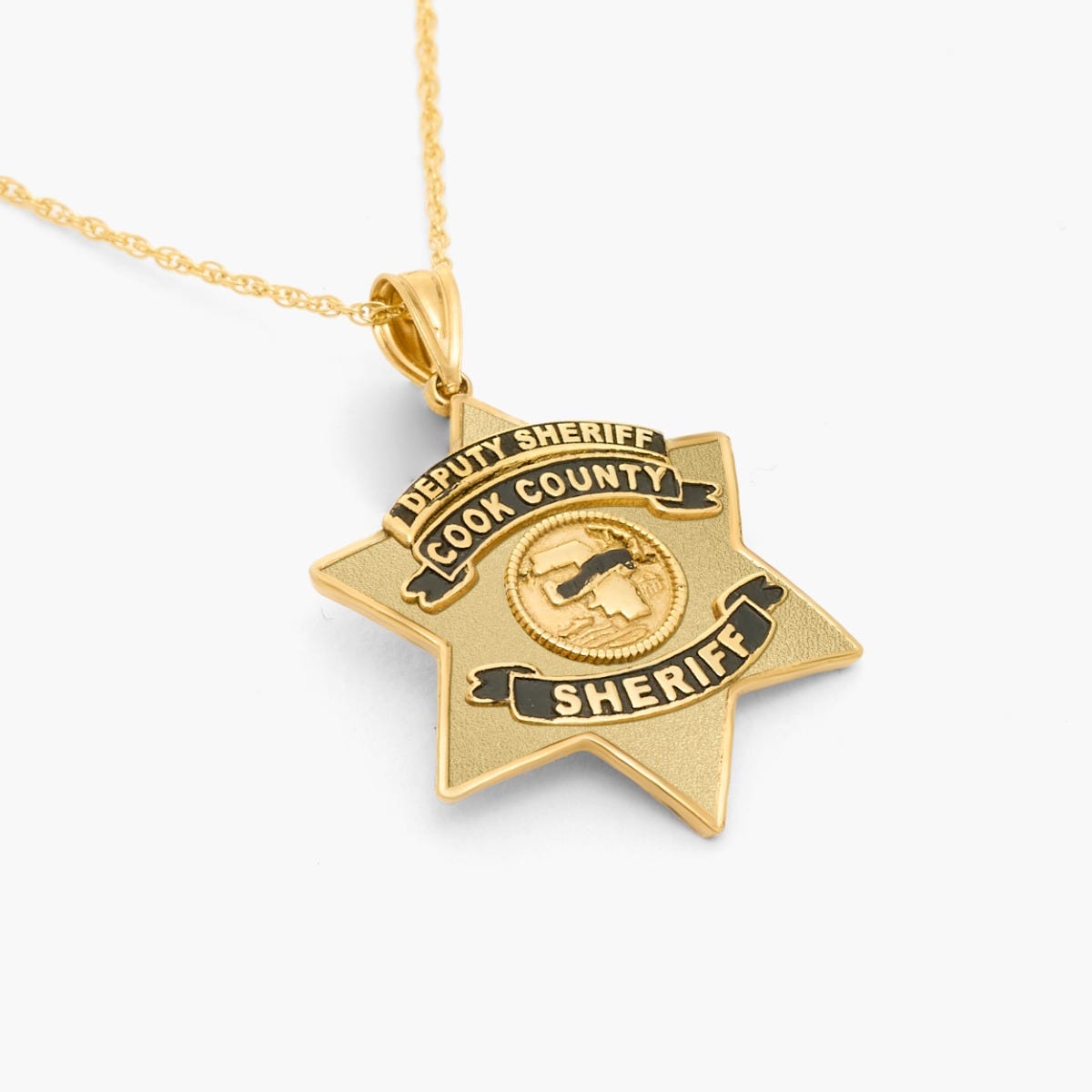 Personalized Cook County Sheriff Badge