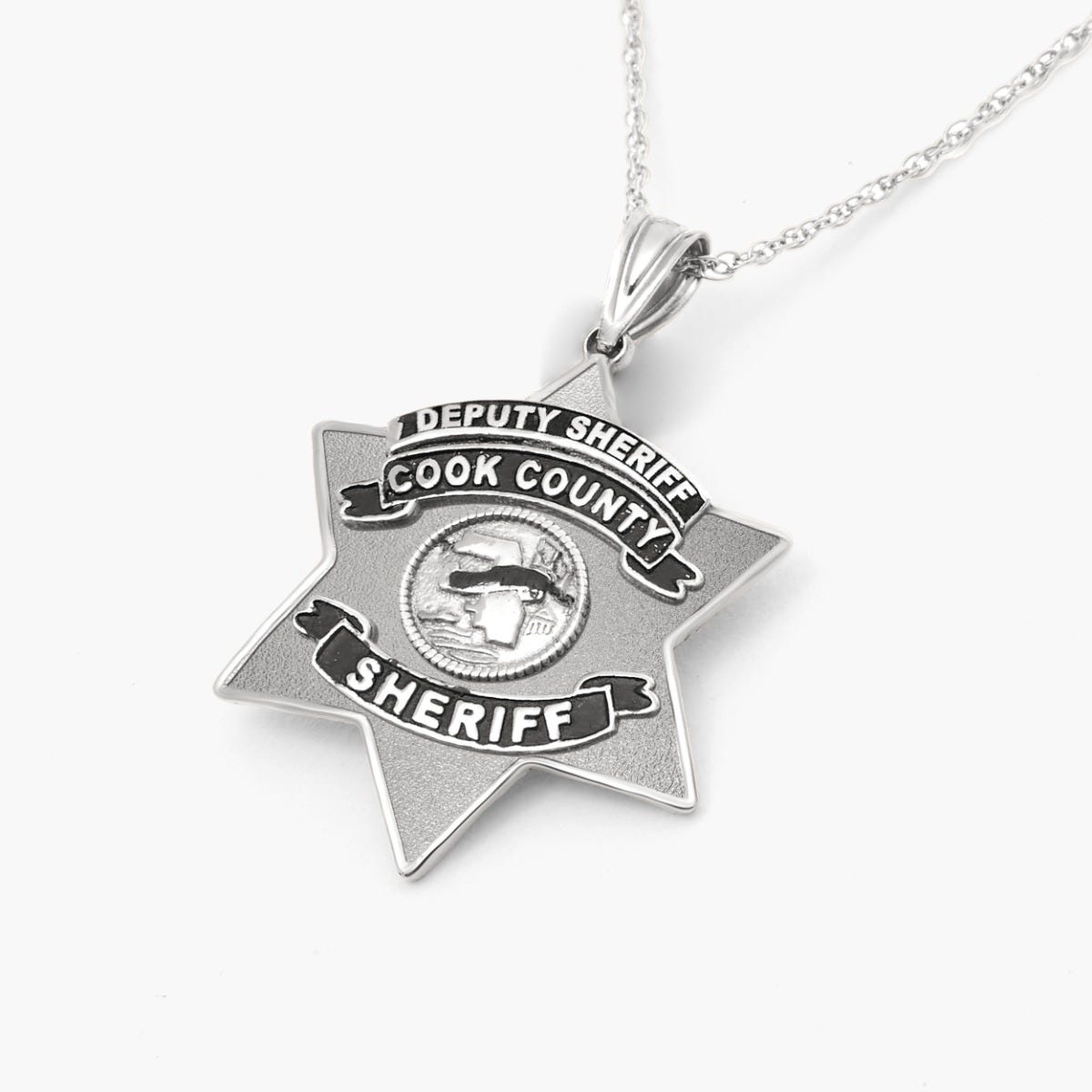Personalized Cook County Sheriff Badge