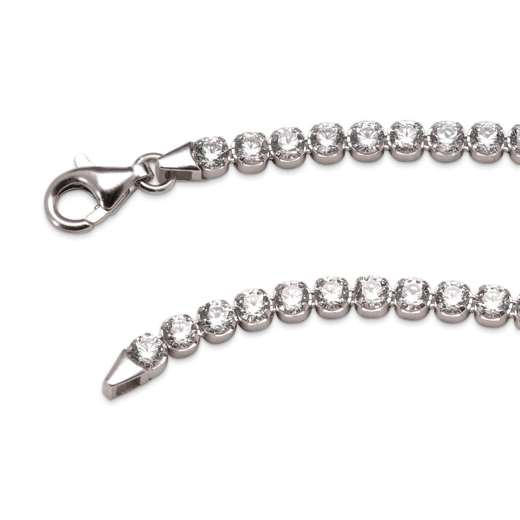 Shimmering CZ Tennis Bracelet
