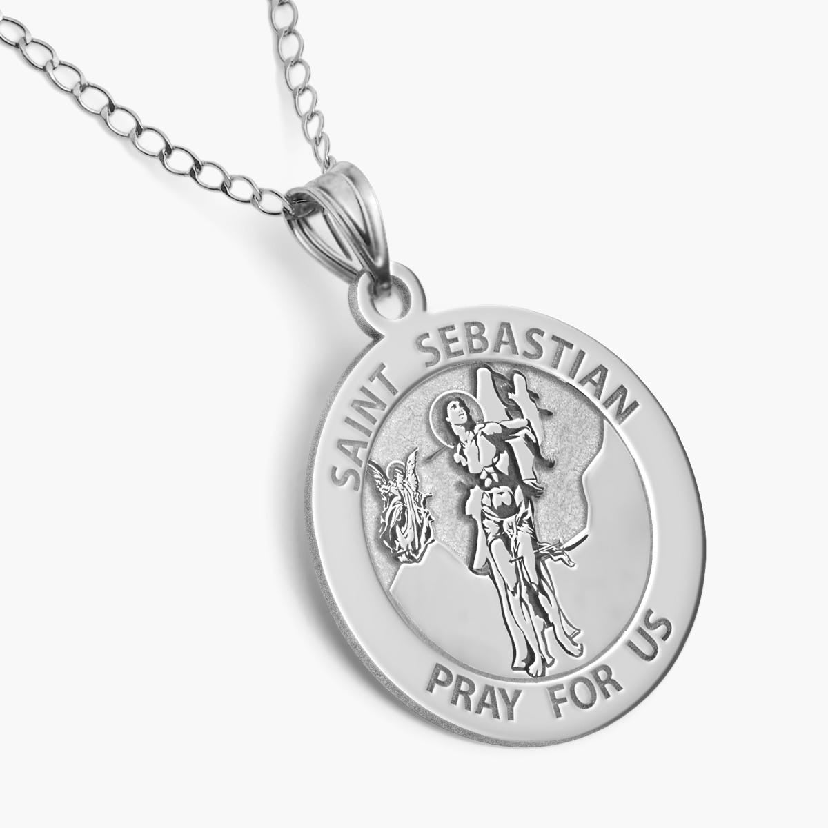 Saint Sebastian Religious Medal