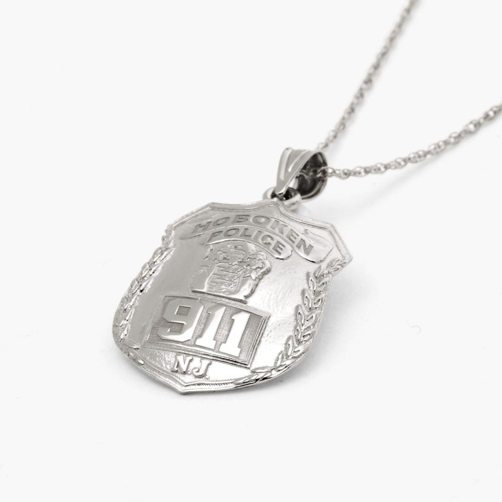 Personalized New Jersey Police Badge with Your Number & Department