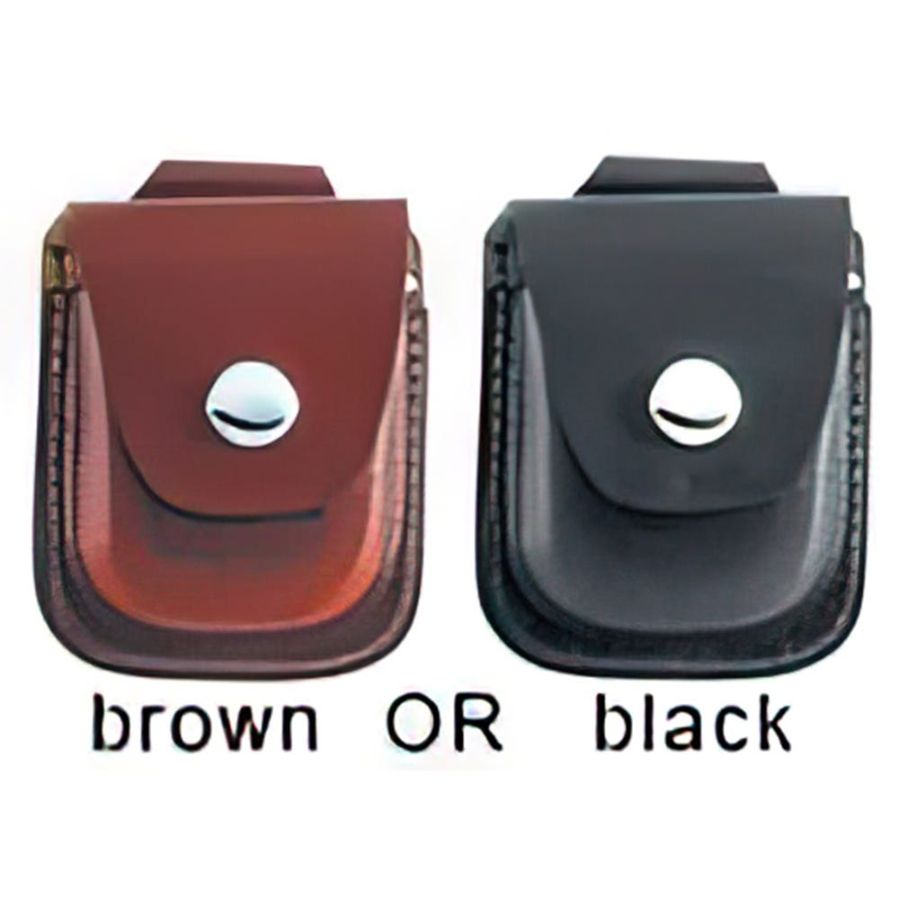 Custom Swiss QuartzLine Fingerprint Leather Band Watch