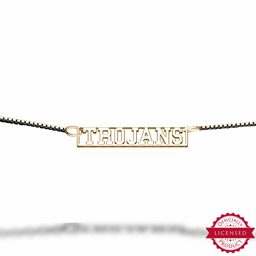 USC Bar Trojans Bracelet