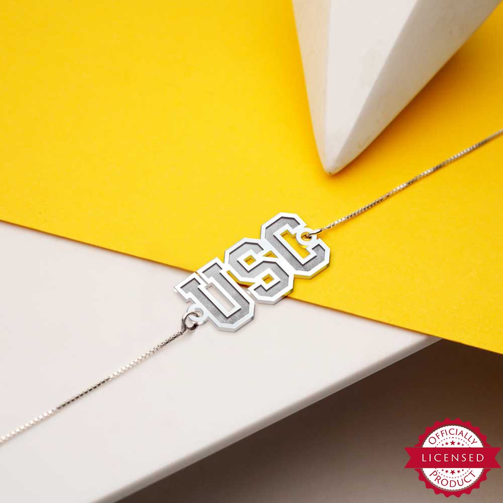 USC Block Bracelet