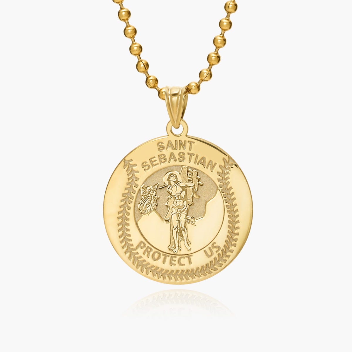Exclusive Saint Sebastian Baseball Medal
