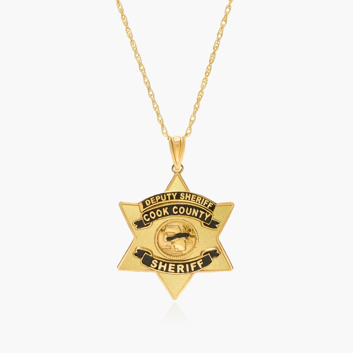 Personalized Cook County Sheriff Badge