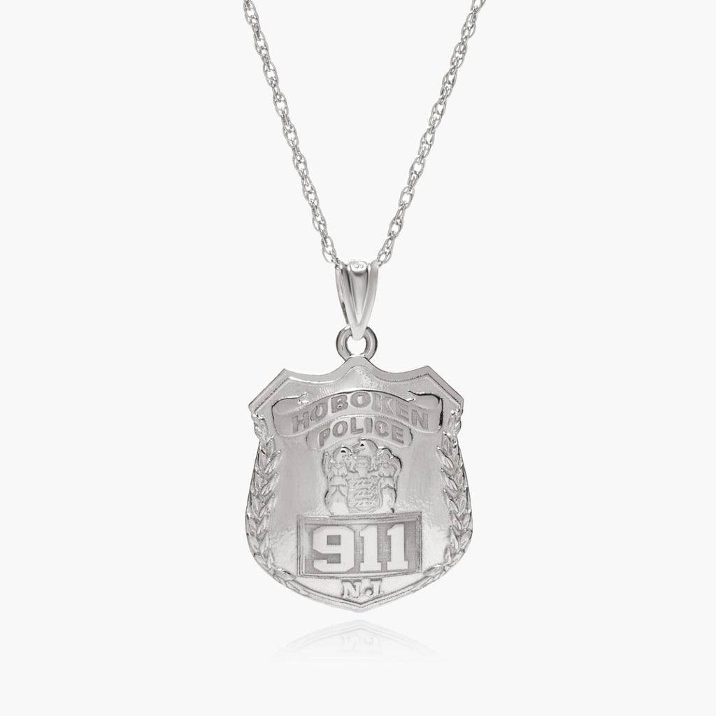 Personalized New Jersey Police Badge with Your Number & Department