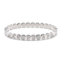 Personalized Round Bangle with CZs