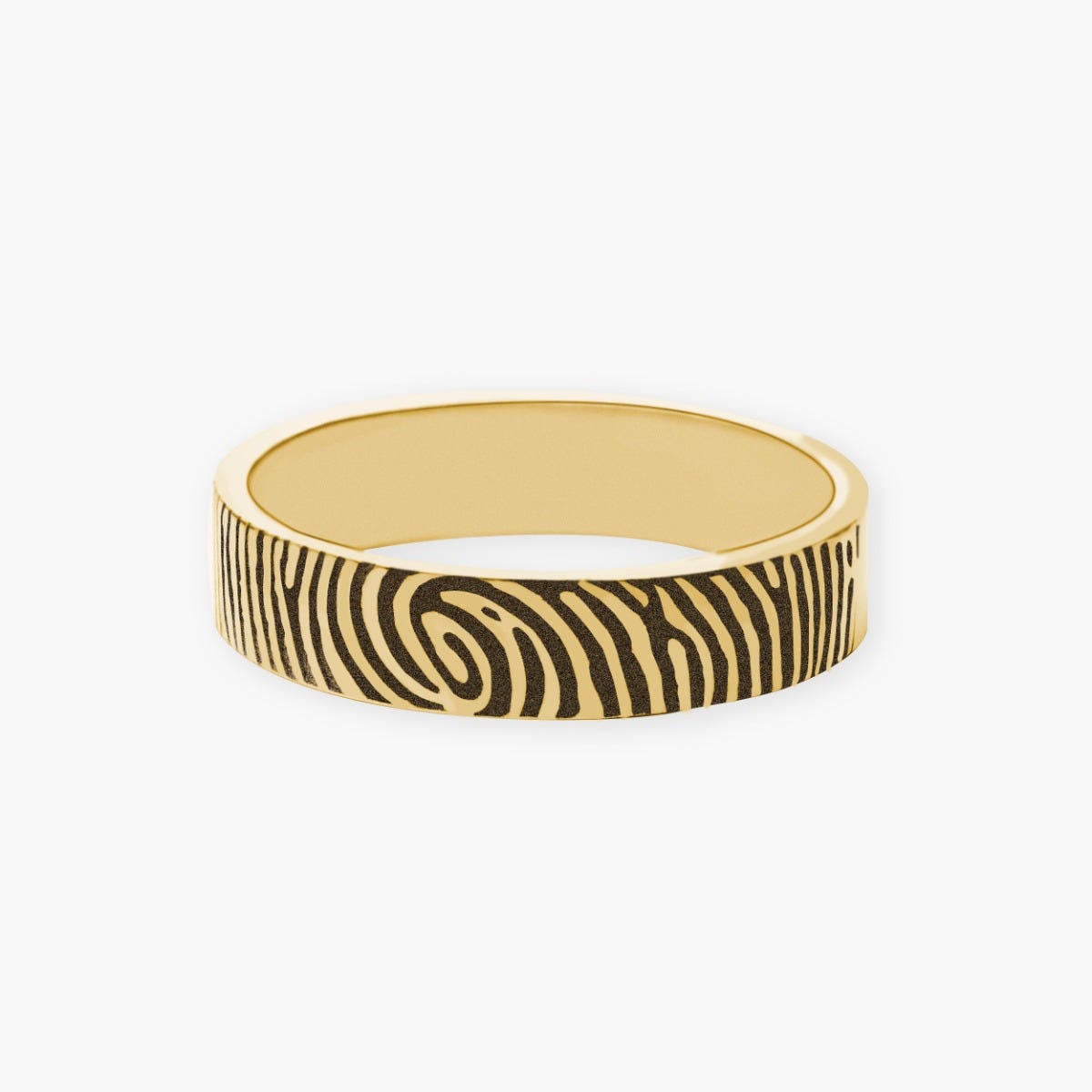 Custom Fingerprint Women's Fingerprint Ring