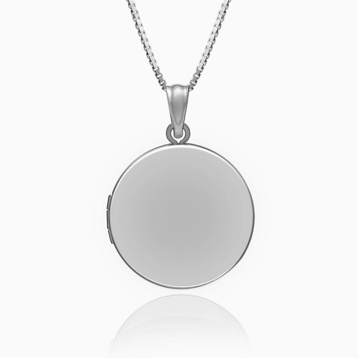 Build Your Own 14K Gold 2-Picture Round Locket