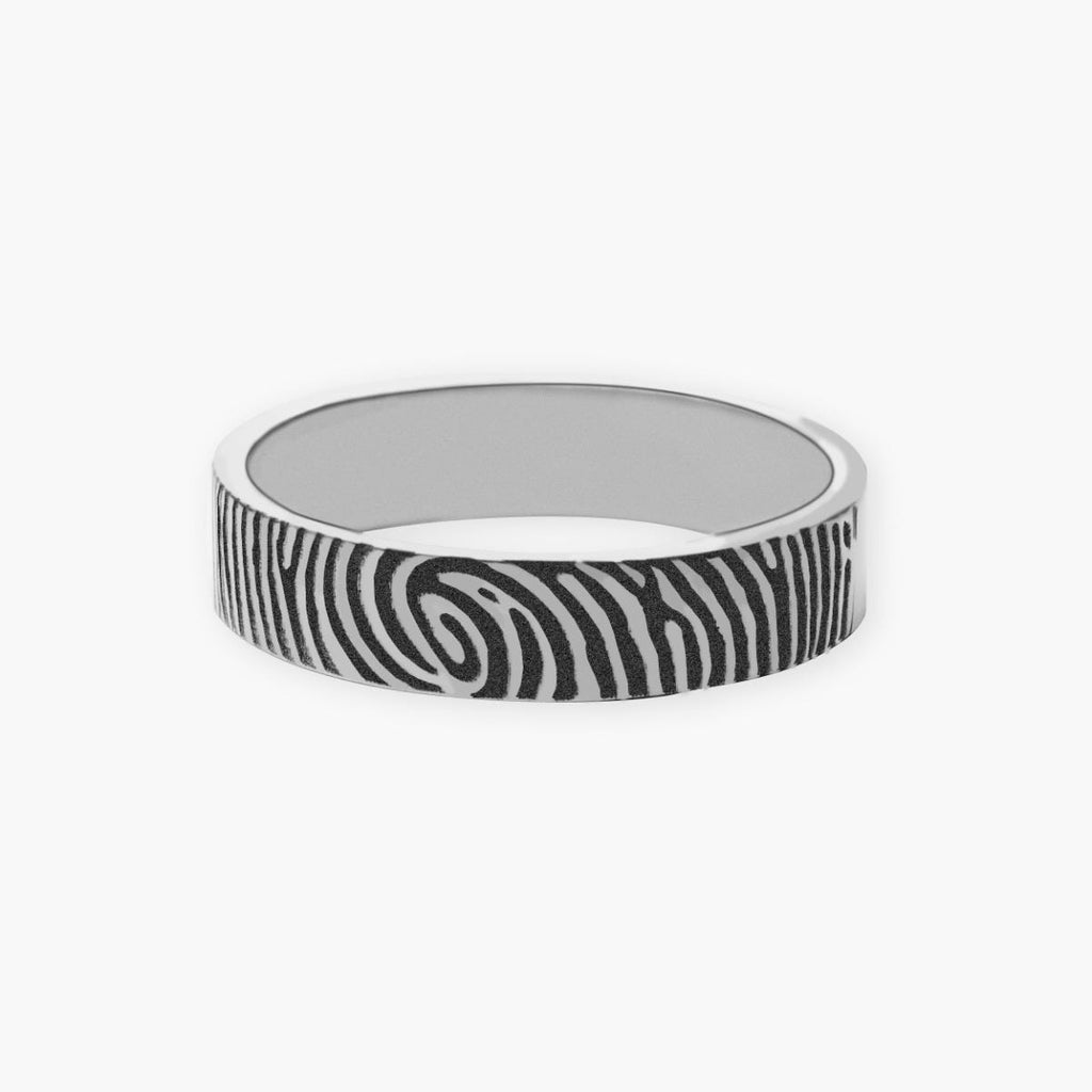 Custom Fingerprint Women's Fingerprint Ring