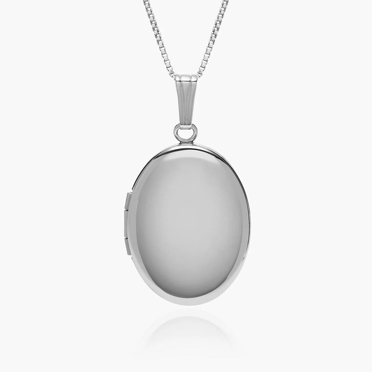 Build Your Own 14K Gold 2-Picture Oval Locket