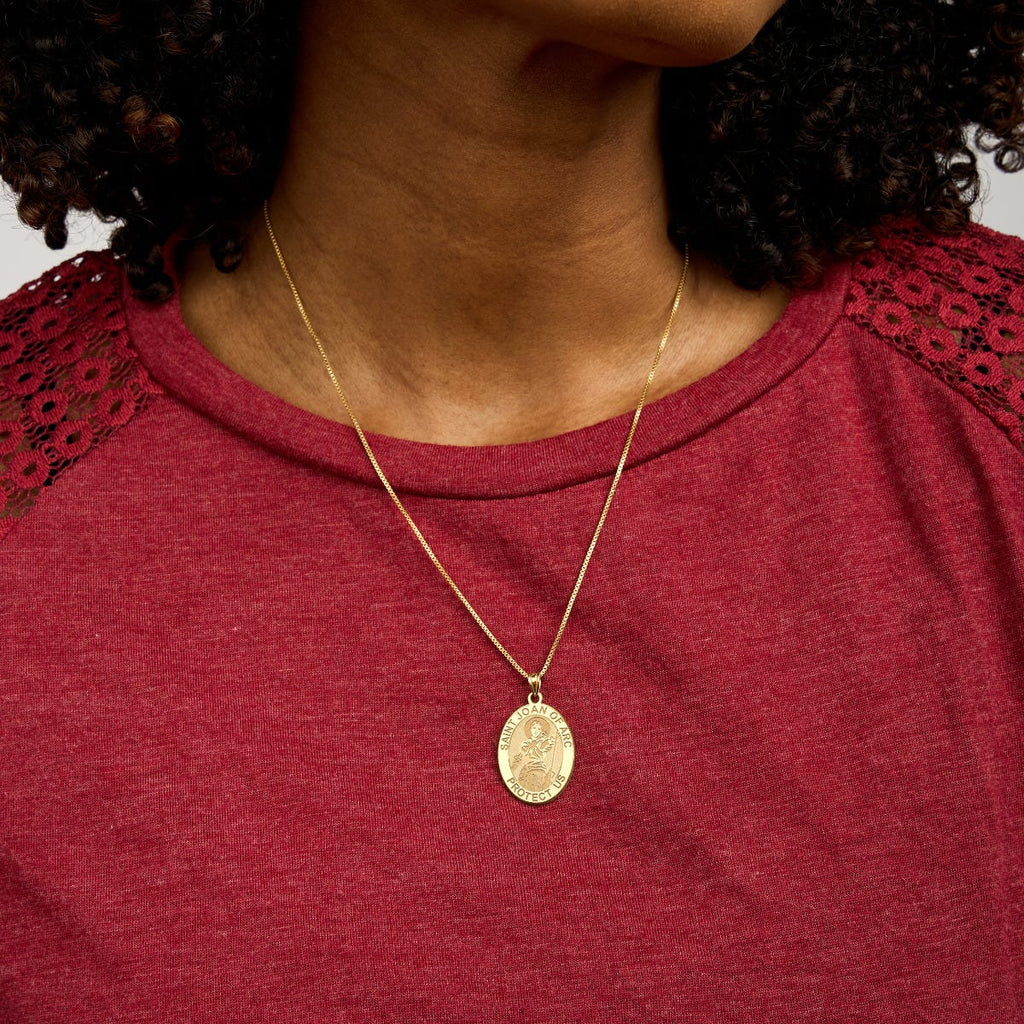 Saint Joan of Arc Religious Medal "EXCLUSIVE"