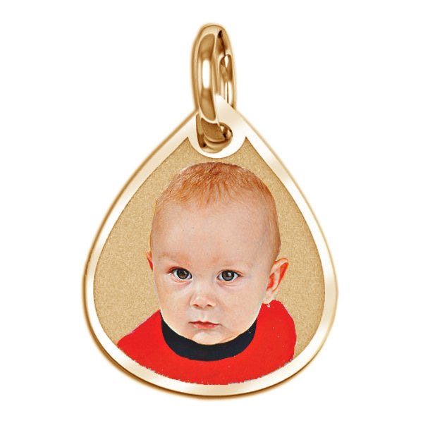 Teardrop Picture Pendant