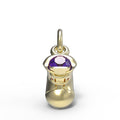 February Baby Shoe Charm (2734-002)