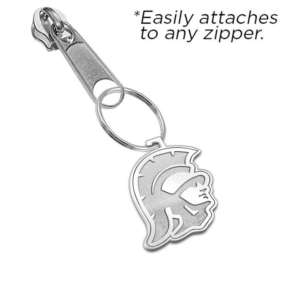 USC Tojan Head Zipper Pull