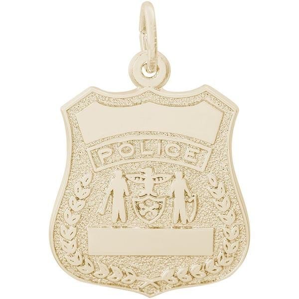 Police Badge Engravable