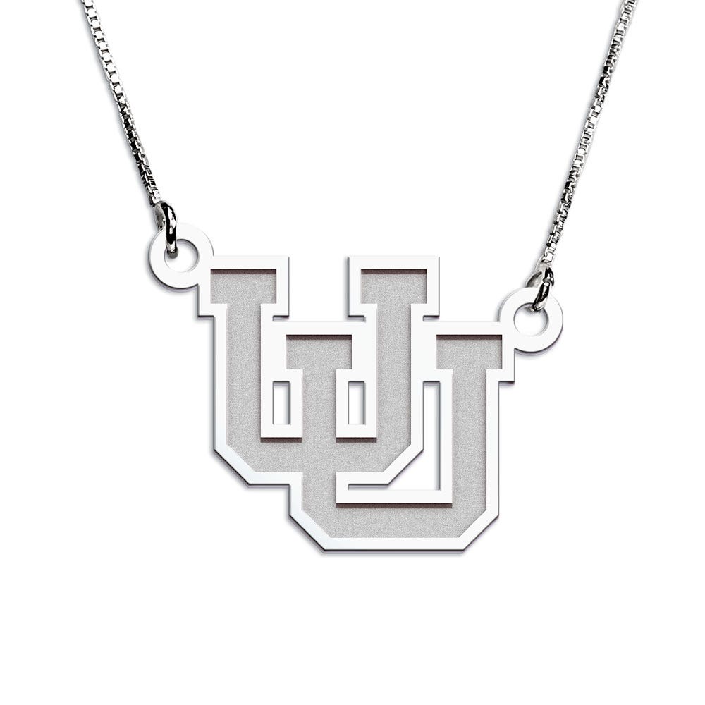University of Utah Intertwined U Necklace