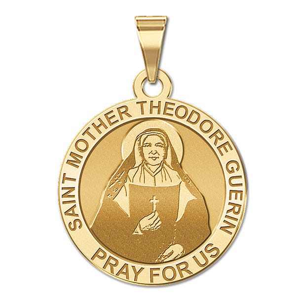 Saint Mother Theodore Guerin Religious Medal