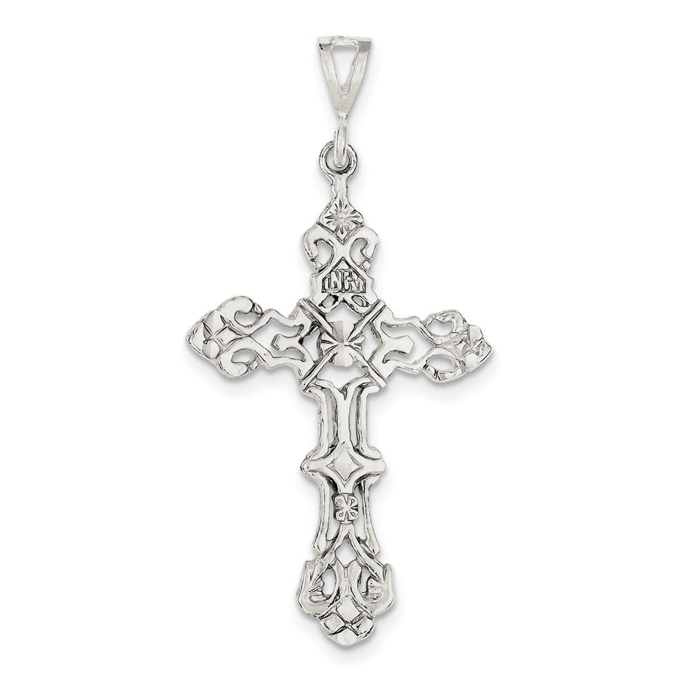 Sterling Silver INRI Cross Pendant