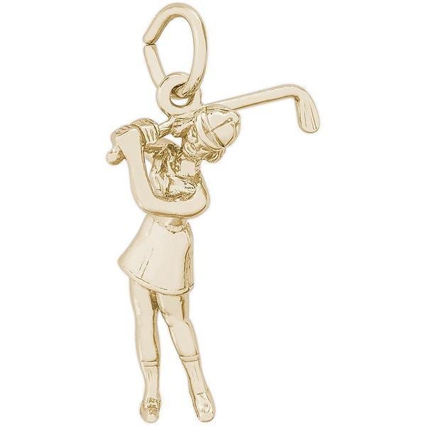 Female Golfer Charm(0233)
