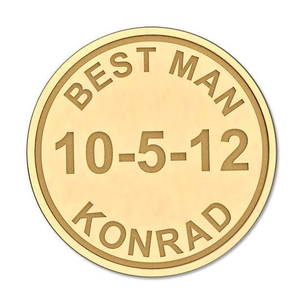Personalized Engravable Golf Ball Marker