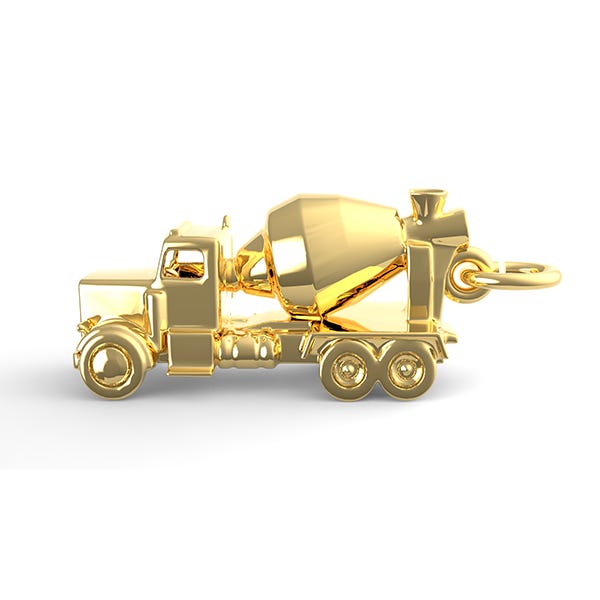 Cement Truck Charm(6531)