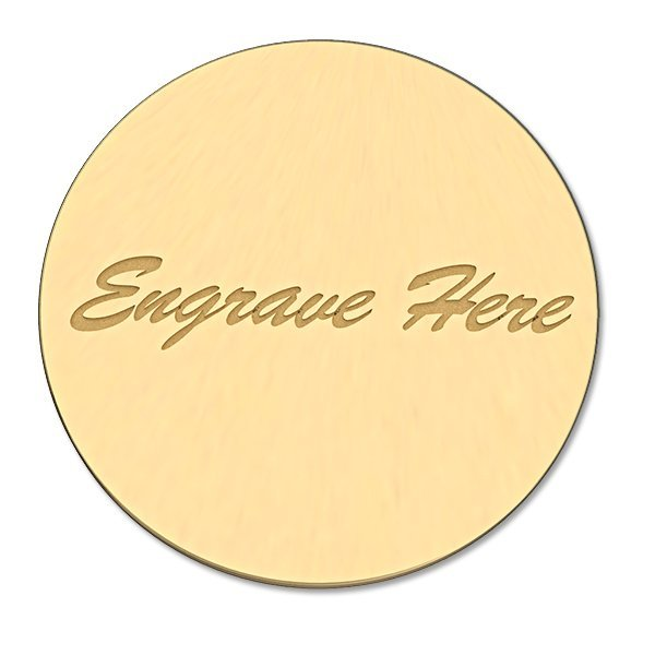 Personalized Engravable Golf Ball Marker