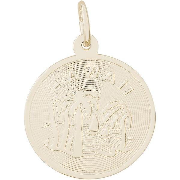 Hawaii Palmtree Engravable