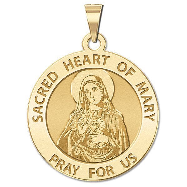 Sacred Heart of Mary Religious Medal "EXCLUSIVE"