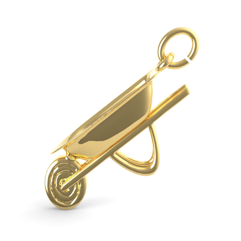 Wheel Barrow Charm