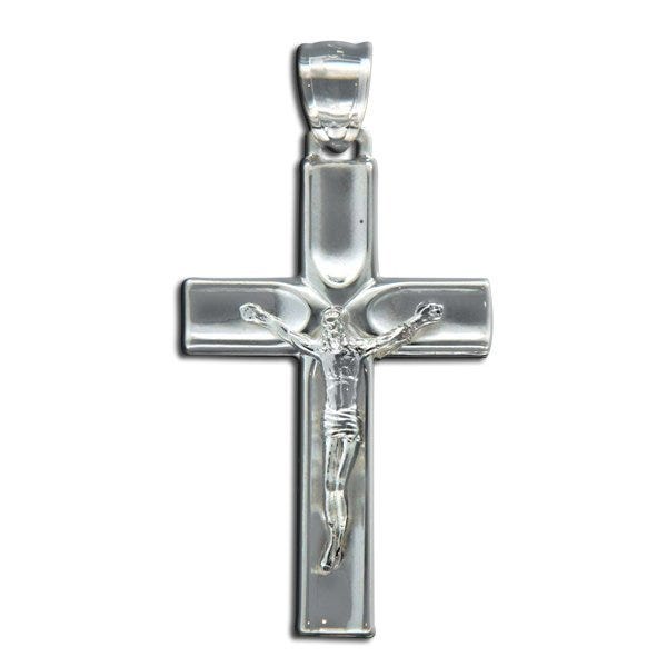 Sterling Silver Crucifix Cross Pendant