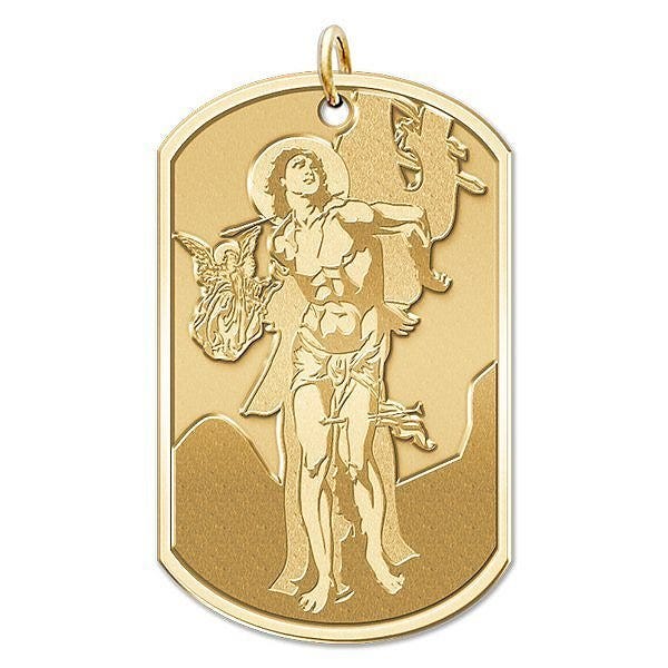 Saint Sebastian - Dog Tag Religious Medal