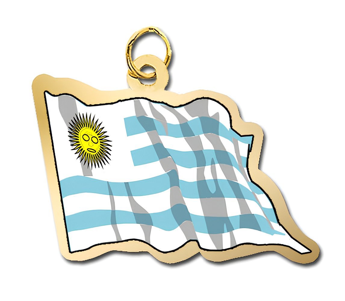 Uraguay Flag Charm