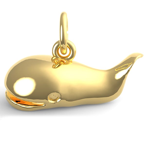 Jonah & the Whale Charm