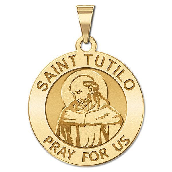 Saint Tutilo Religious Medal
