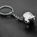 Personalized 3D Baseball Helmet Keychain