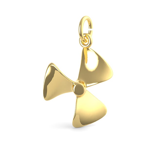 Small Propeller Charm(