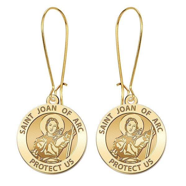 Saint Joan of Arc Earrings "EXCLUSIVE"